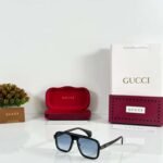 Luxury Black Blue Men’s Sunglasses – Premium UV Protection (3)