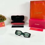 Luxury Black Green Frame Sunglasses for Men – Model 455 (3)