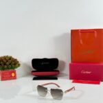 Luxury Gold Brown Men’s Sunglasses – Model 3064 (1)