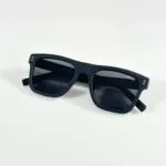 Luxury Matte Black Men’s Sunglasses – Premium UV Protection