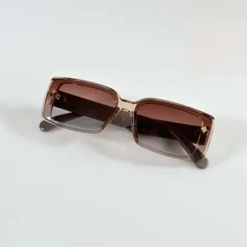 Luxury Water Brown Women’s Sunglasses – Elegant UV Protection
