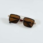 Men’s Gold Brown Premium Fashion Sunglasses (3)