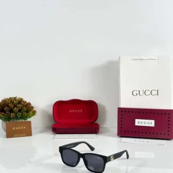 Men’s Matte Black Premium Fashion Sunglasses