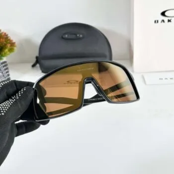 Sporty Brown Gold Mercury Sunglasses for Men – Model 9406