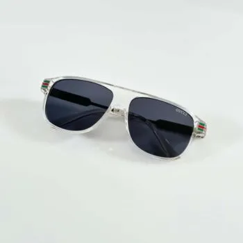 Water Black Oversized Square Sunglasses – Premium Collection