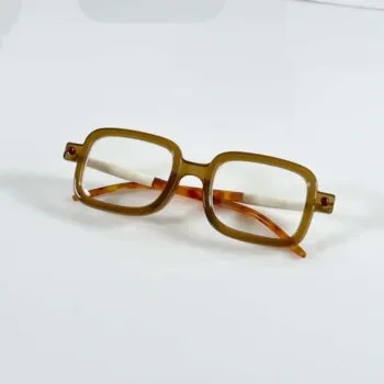 Water Brown Oversized Square Frame Sunglasses – Premium Collection