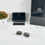 Premium Luxury Square Aviator Sunglasses – Gold & Black Edition