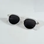 Premium Modern Rectangular Sunglasses – Water Black Edition