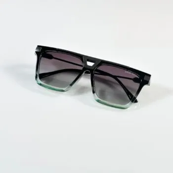 Premium Attitude Pilot Sunglasses – Gunmetal & Green Edition