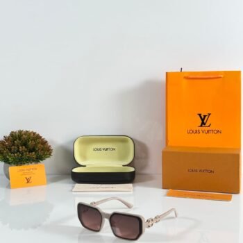 Premium Coffee Brown Square Sunglasses – Women's Luxury Edition