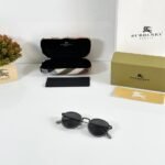 Premium Geometric Metal Sunglasses – Grey Edition