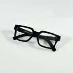 Premium Matte Black Optical Frame – Sport Navigator Style