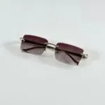Premium Silver Pilot Sunglasses – Men's Green Shaded Edition