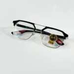 Premium Gold Black Optical Frame – Rectangle Eyeglasses