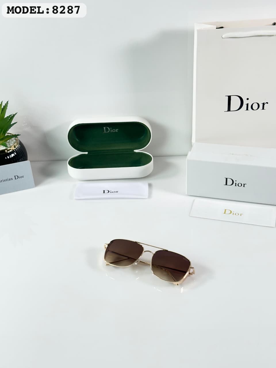 Premium Gold Brown Sunglasses (3) Premium Gold Brown Sunglasses – Boys Rectangle Edition