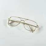 Premium Gold Rectangle Sunglasses