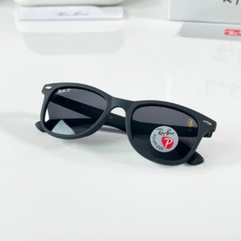 Premium Matte Black Rectangle Sunglasses – Sport Performance Edition