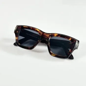 Premium Oversized Aviator Sunglasses – Tiger Black Edition