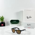 Premium Shiny Tortoise Wayfarer Sunglasses (3)