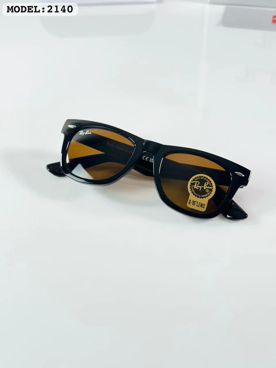 Premium Shiny Tortoise Wayfarer Sunglasses (3) Premium Shiny Tortoise Wayfarer Sunglasses