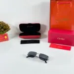 Premium Silver Rectangle Sunglasses (3)