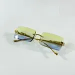Gold Green Blue Fashion Sunglasses Premium Style
