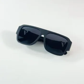 Matte Black Fashion Sunglasses Everyday Style
