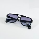 Black Blue Gradient Sunglasses – Bold Contrast Style (3)