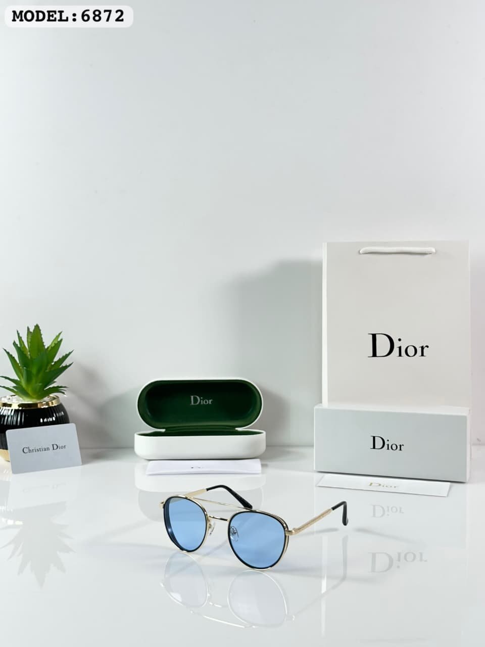 Gold Blue Sunglasses – Coastal Luxe Style (1) Gold Blue Sunglasses – Coastal Luxe Style