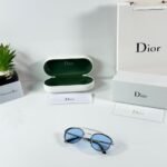 Gold Blue Sunglasses – Coastal Luxe Style (3)