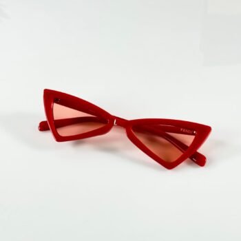 Ruby Red Women's Sunglasses – Elegant Statement Eyewear