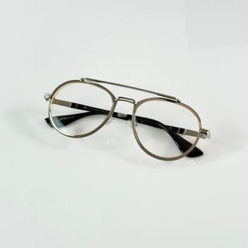 Dual Tone Metal Sunglasses – Gold Silver Everyday Elegance