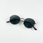Heritage Round Gunmetal Sunglasses – Classic Glass Lens Eyewear (3)