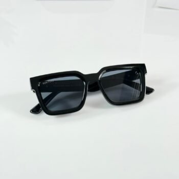 Urban Eclipse Square Sunglasses – Premium Black Lifestyle Eyewear