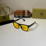 Amber Vision Black Frame – Yellow Lens Statement Shades (3)