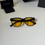 Classic Black Frames – Amber Lens Style (3)