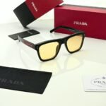 Black Frame Sunglasses – Yellow Tint Lenses (4)
