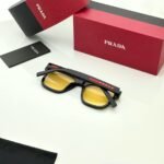 Black Frame Sunglasses – Yellow Tint Lenses (4)