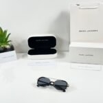 Black Octagon Sunglasses – Gold Metal Accent (3)