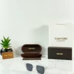 Clear Frame Sunglasses – Black Tinted Lenses (3)