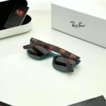 Teal Frame Sunglasses – Dark Grey Lenses (4)